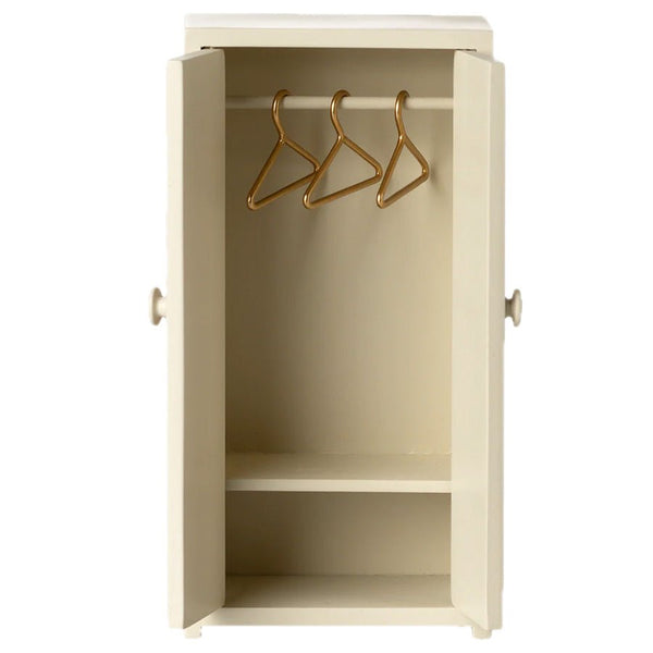 Skab til Maileg Mus i Råhvid