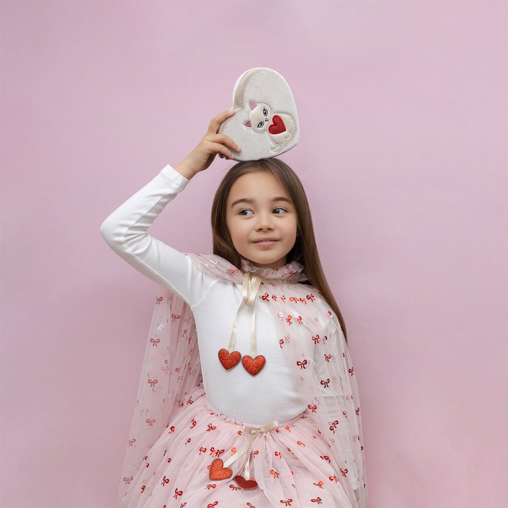 Skuldertaske Kitty Heart