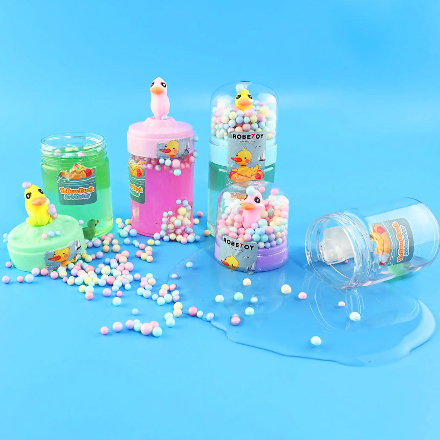 Slime And i Forskellige Farver