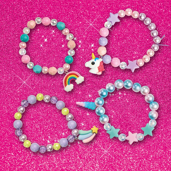 Smykkesæt med Perler "Enhjørning"