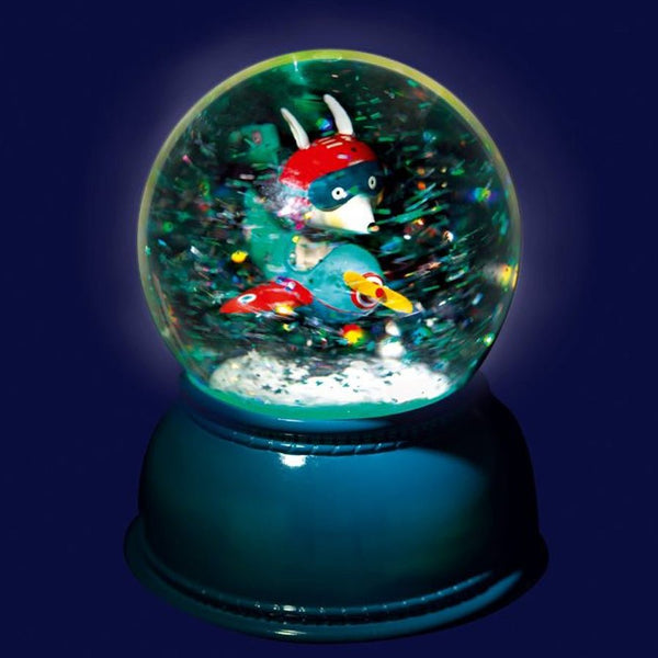 Snekugle med Lys og Nattens Pilot