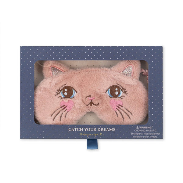 Sovemaske i Rosa Pink
