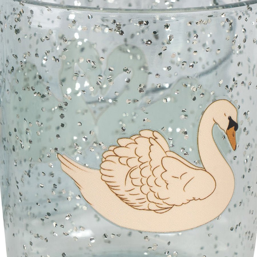 Sparkly Spisesæt i Swan Blue