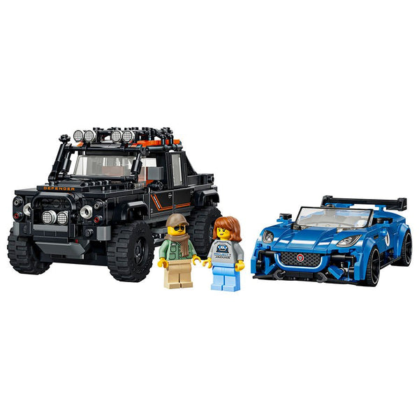 FORUDBESTILLNG Speed Champions Jaguar Project 7 og Land Rover Defender