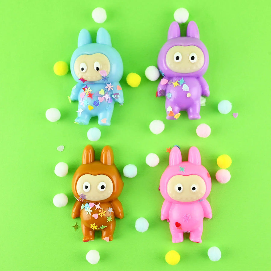 Squeeze Dyr i Forskellige Farver