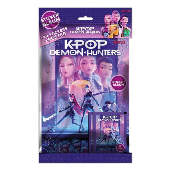 Sticker Album med 2 Pk Kort