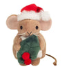 Julemus med Kristtjørn (11 cm)