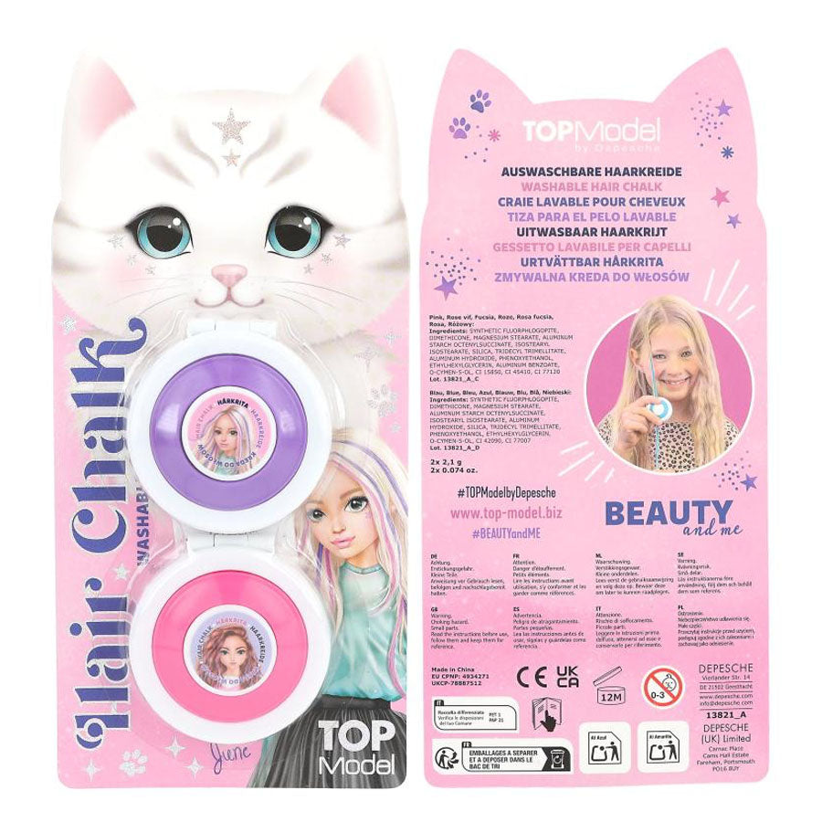 TOPModel Hårkridt - BEAUTY and ME, Asst.