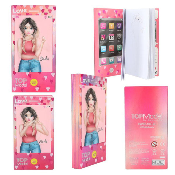 TOPModel Minimobil Malebog Med Lyd, Asst.