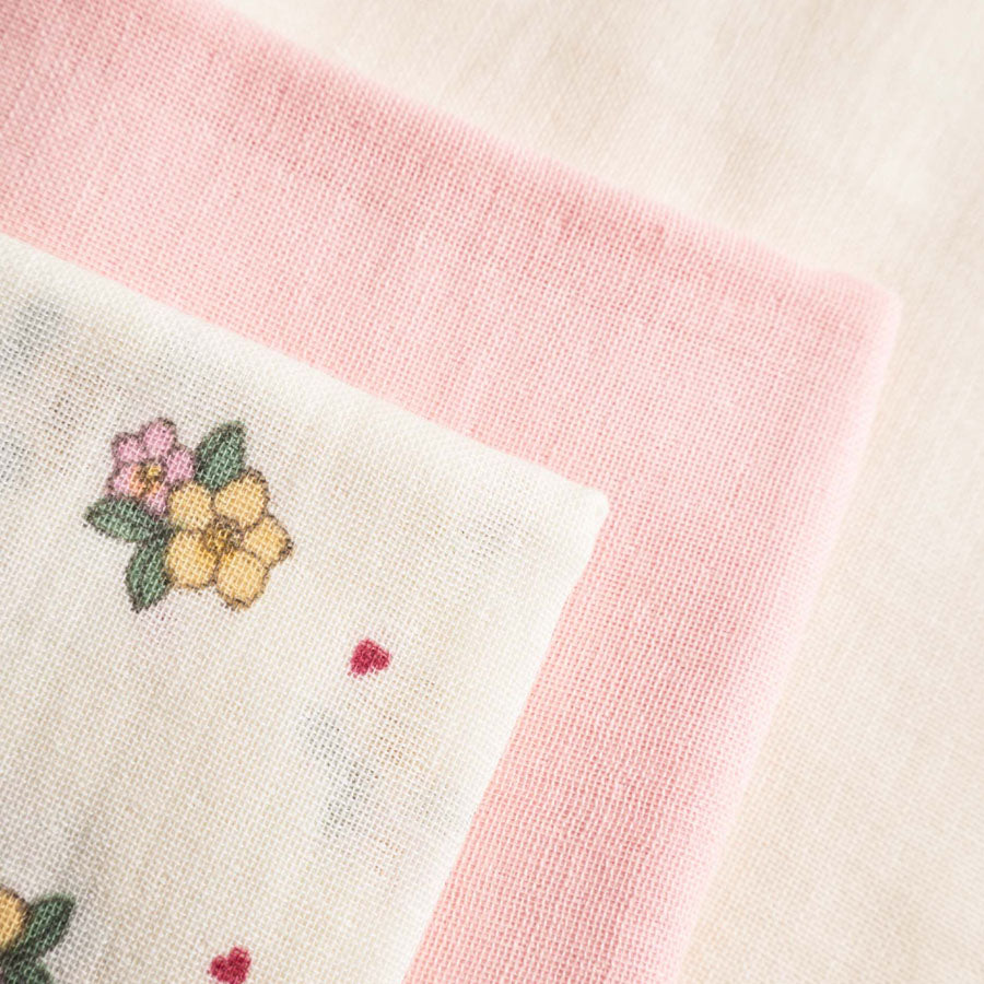 Thats Mine Bora Muslin Stofble 3-Pak, Sweetheart Petals