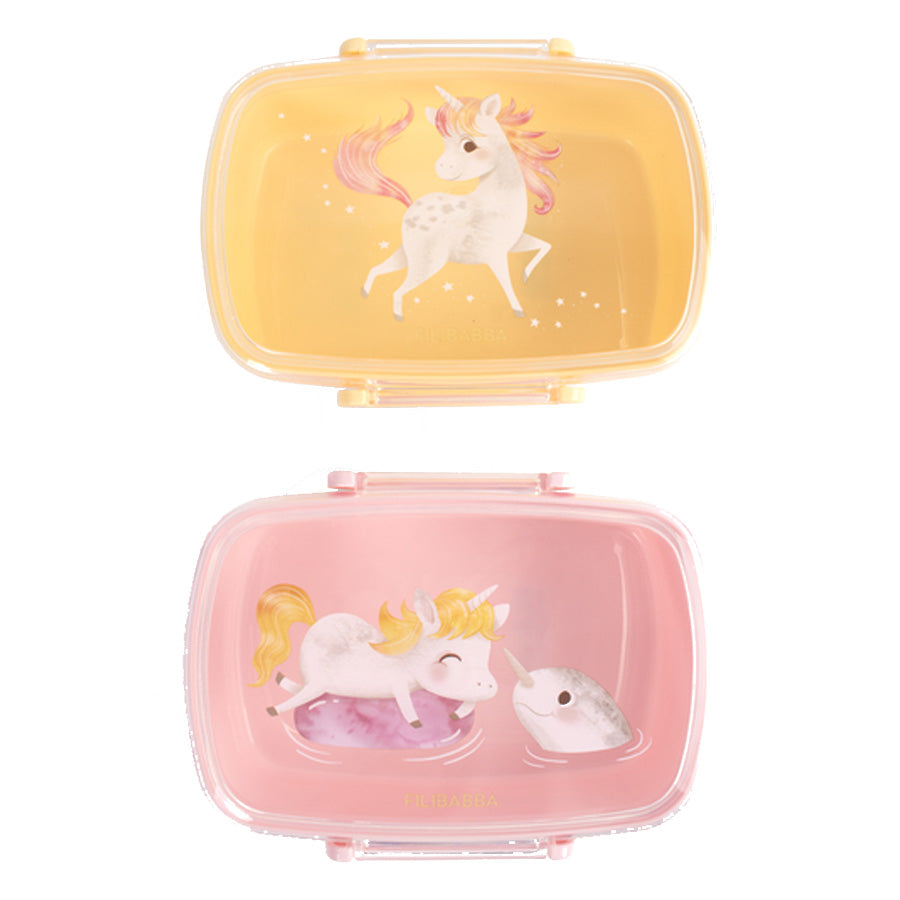 Unicorn Madkasser (2 stk)