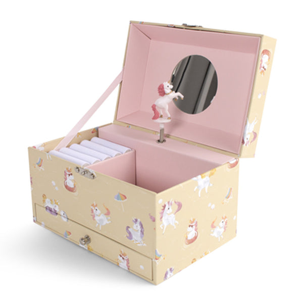 Unicorn Smykkeskrin Med Musik