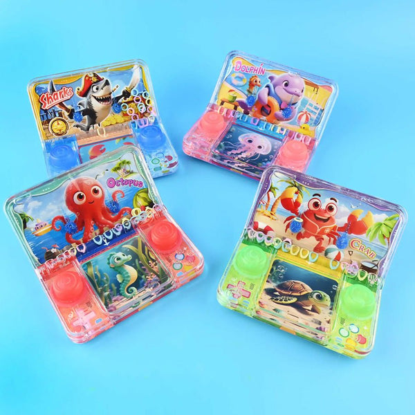 Vandspil med Havets Dyr i Forskellige Modeller