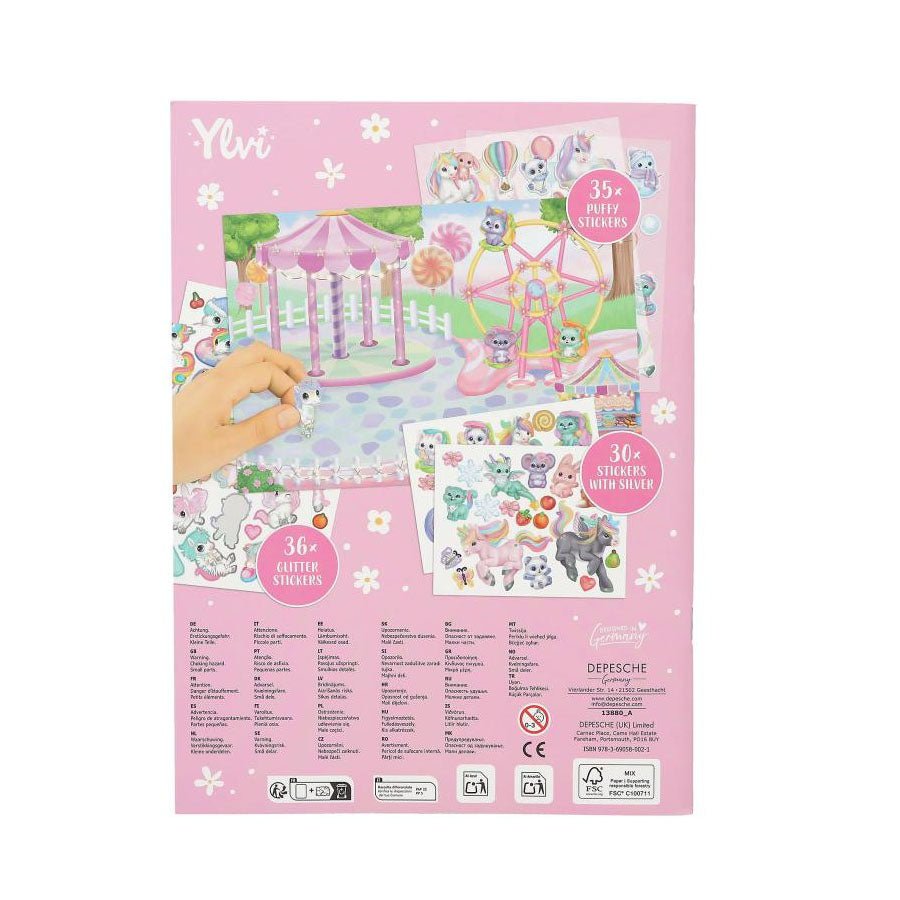 Ylvi Create Your Enhjørninge Aktivitetsbog