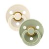 2-pak Colour Sut i Ivory/Sage (Str. 3)