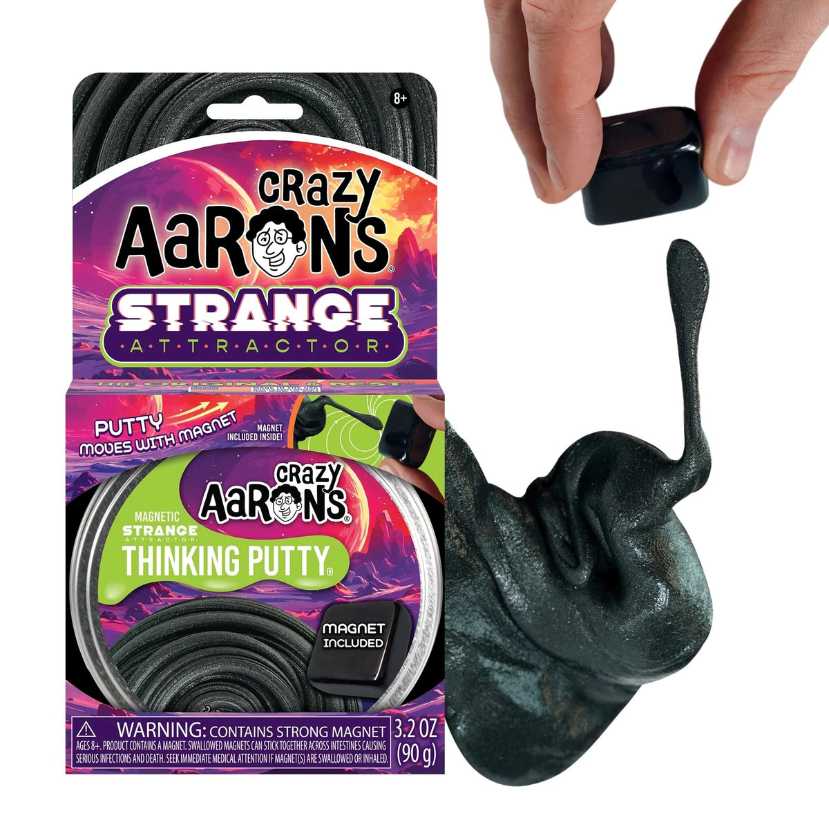 Strange Attractor Magnetisk Slim fra Crazy Aarons