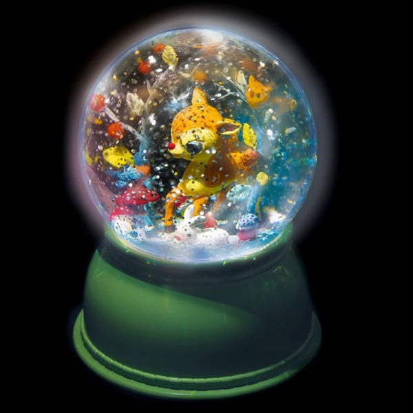 Snekugle med Lys og Bambi