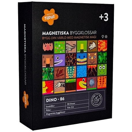 Magnetiske Byggeklodser Dino fra Toys by Tildas