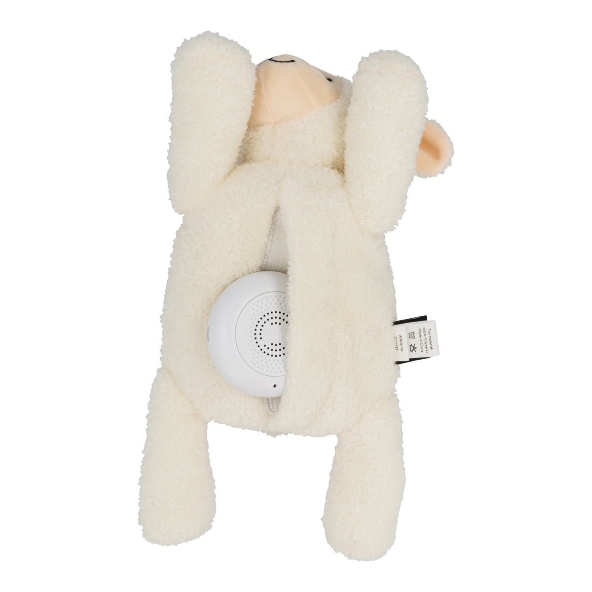 Rosie Genopladelig Hjertelydsbamse i Beige fra Flow Amsterdam