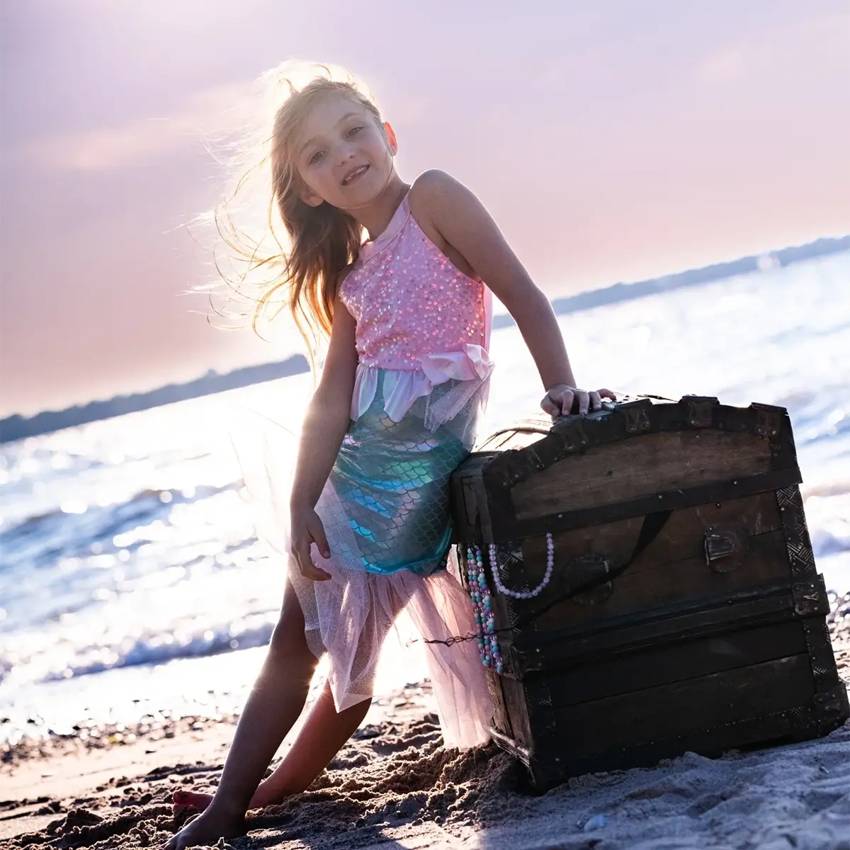 Great Pretenders Misty Havfrue Kjole, Pink