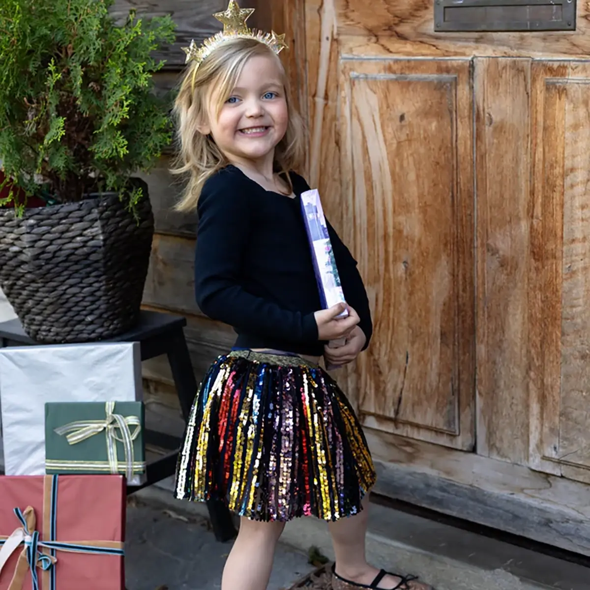 Great Pretenders Paillet Nederdel, Show Stopper 4-6Y