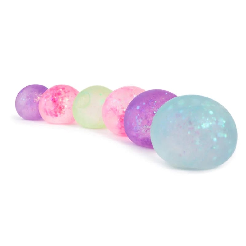 Glitterally Amazing Squishy Balls asst. fra Great Pretenders