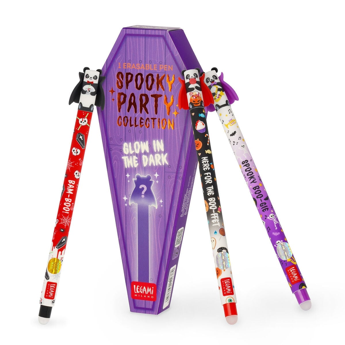 Erasable Gel Pen Shake Your Bones i Spooky Party fra Legami