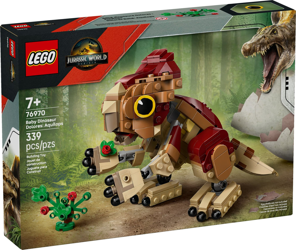 LEGO® Jurassic World Baby Dolores: Aquilops-dinosaur V29 fra LEGO