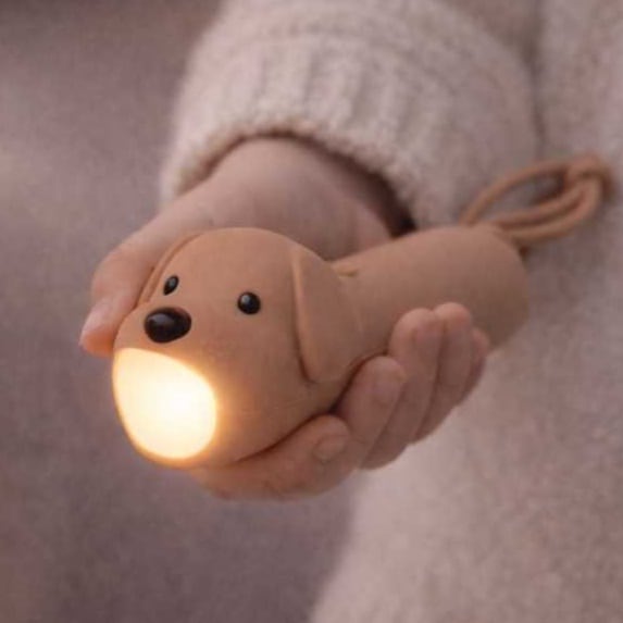 Silikone Lommelygte Hund fra Little L