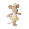 Ballerinamus Lillesøster i Off White