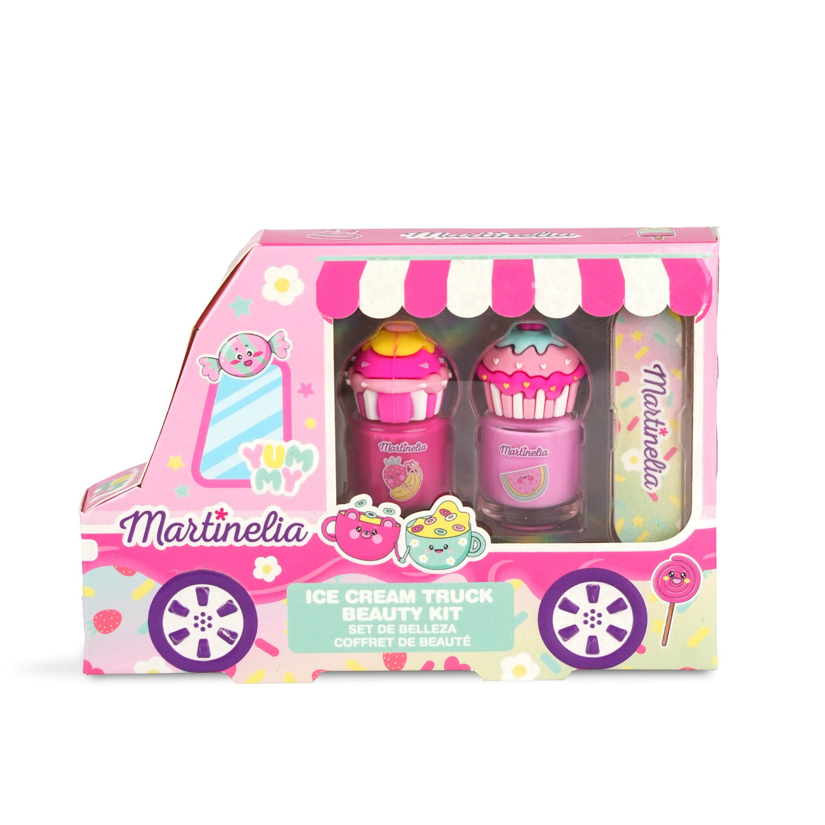Yummy Ice Cream Truck Neglesæt fra Martinelia