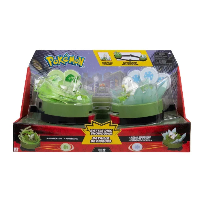 Battle Disc Alolan Sandshrew Vs Sprigatito fra Pokemon