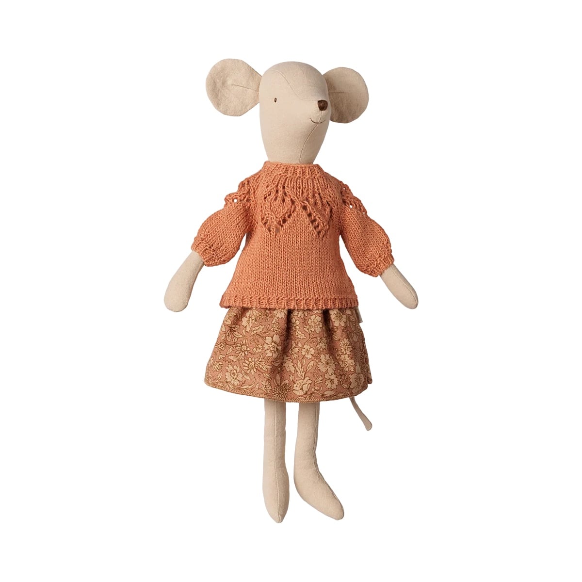 Nederdel Og Strikket Sweater Mus (medium)