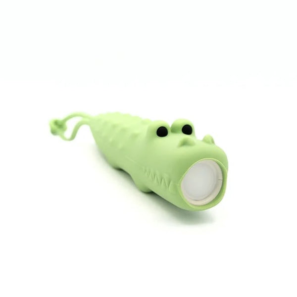 Silikone Lommelygte Krokodille