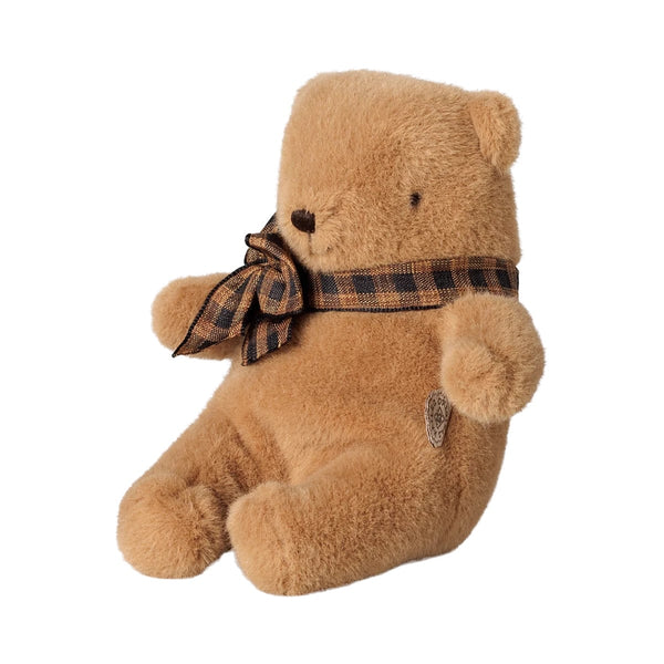 Teddy Plush Bamse I Lysbrun (Mini)