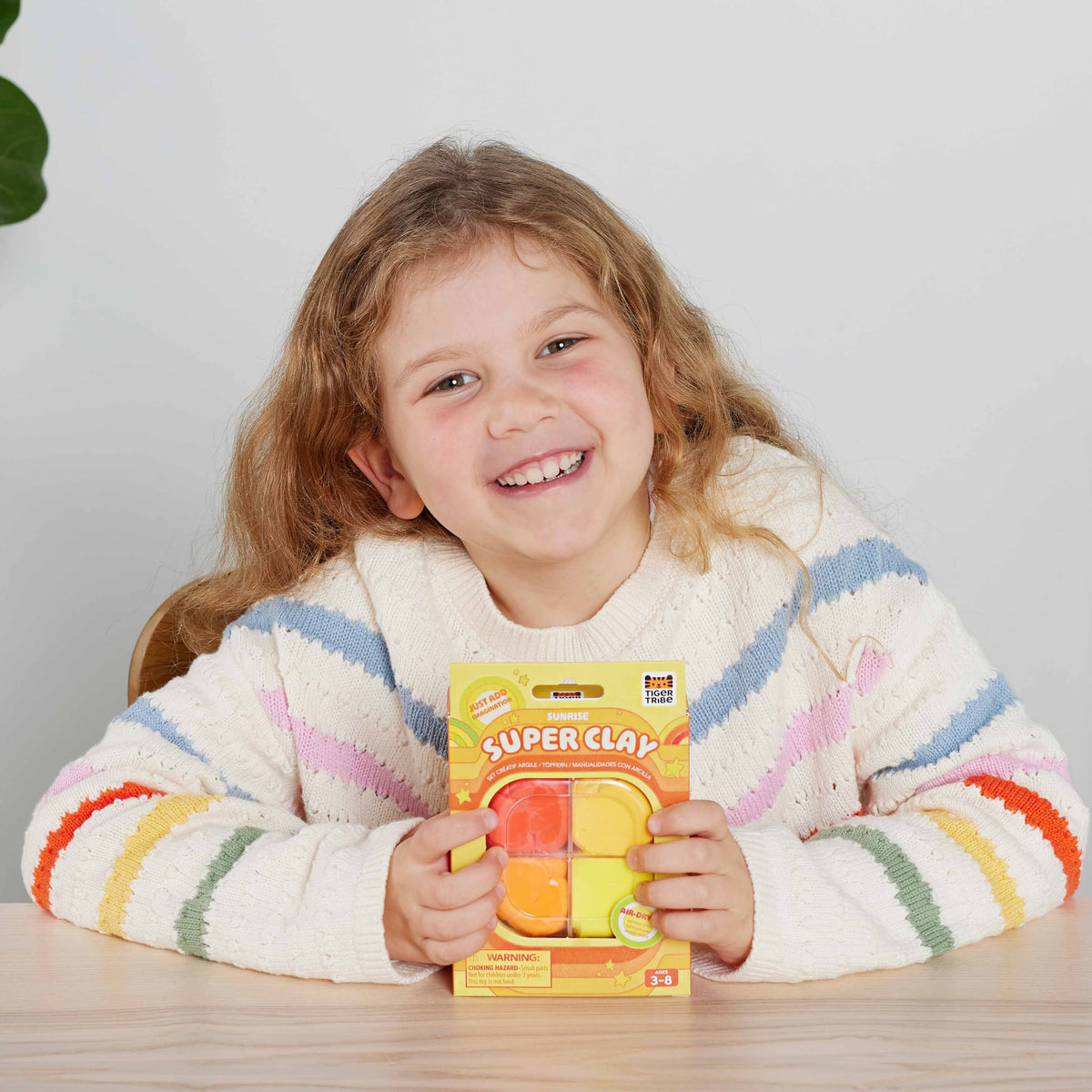 Super Clay i Sunrise Gul/Orange