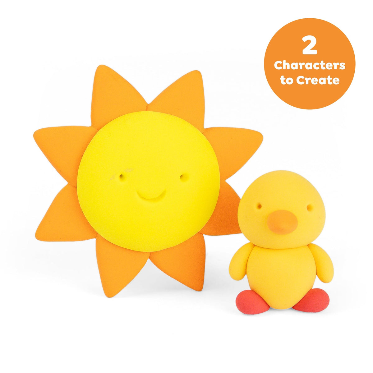 Super Clay i Sunrise Gul/Orange